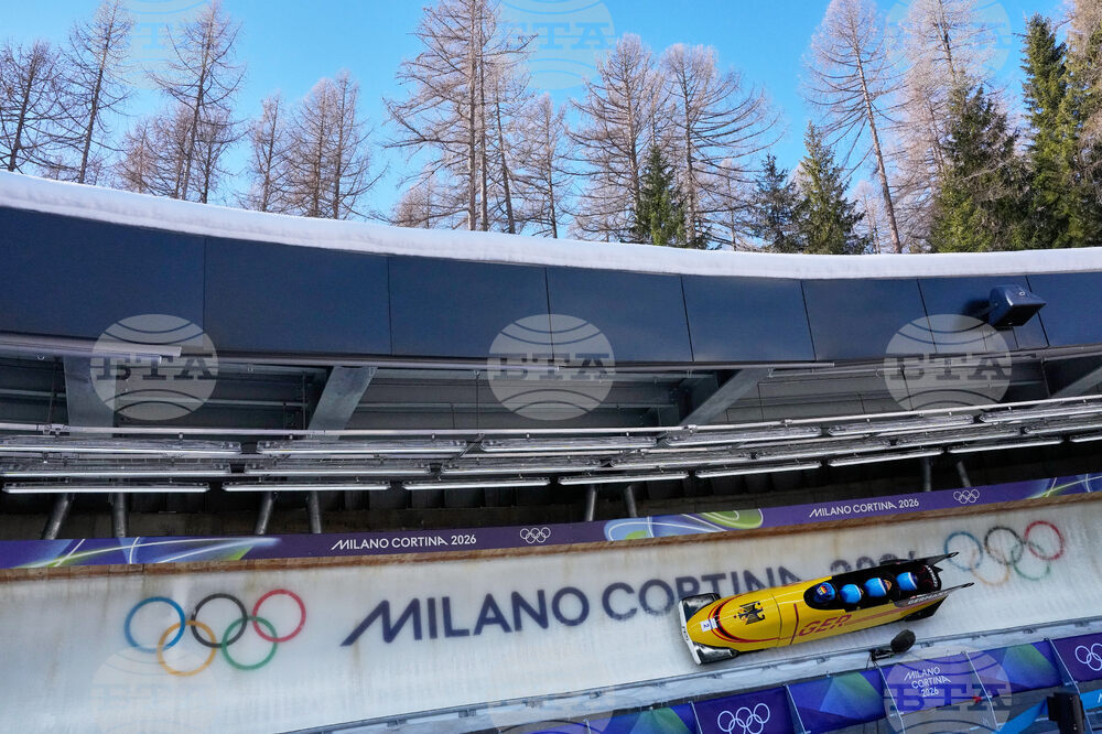 Milan Cortina Olympics Bobsled
