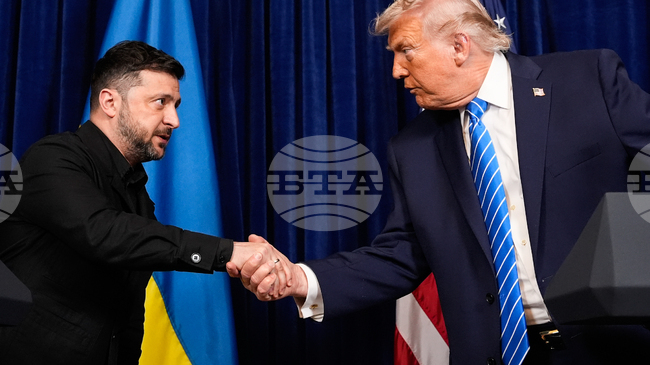 Зеленски съобщи, че е провел телефонен разговор с Тръмп