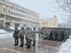 Шумен - стабилизиращи сили на НАТО - маневрена рота - посрещане