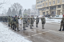 Шумен - стабилизиращи сили на НАТО - маневрена рота - посрещане