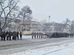 Шумен - стабилизиращи сили на НАТО - маневрена рота - посрещане