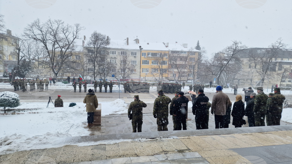 Шумен - стабилизиращи сили на НАТО - маневрена рота - посрещане