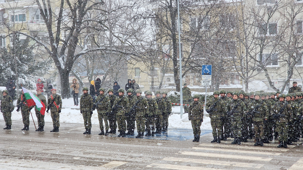 Шумен - стабилизиращи сили на НАТО - маневрена рота - посрещане