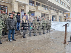 Шумен - стабилизиращи сили на НАТО - маневрена рота - посрещане