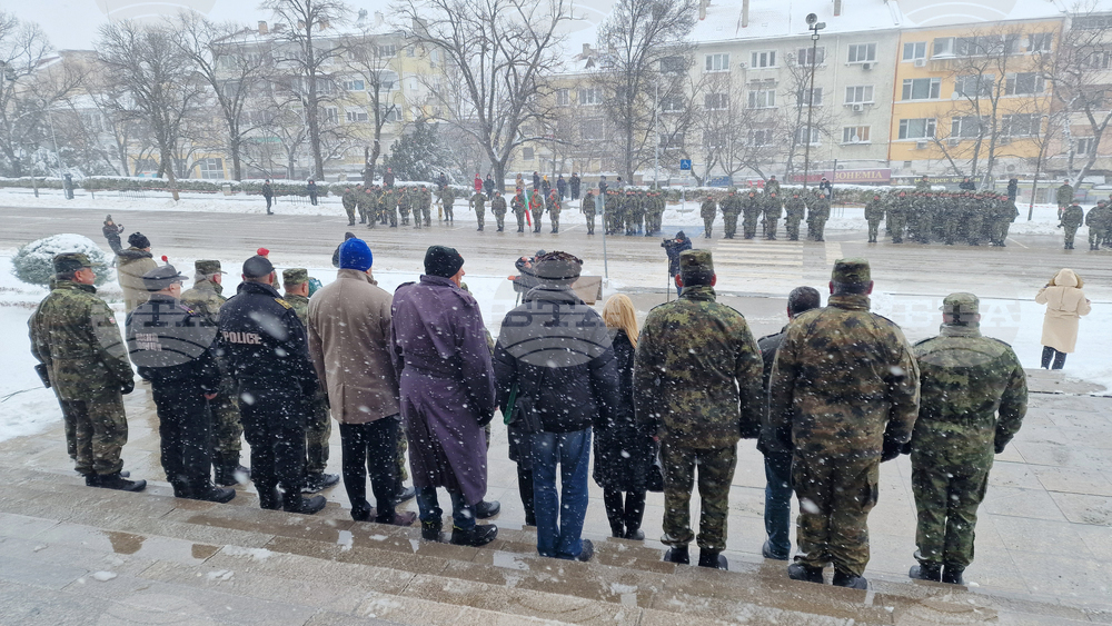 Шумен - стабилизиращи сили на НАТО - маневрена рота - посрещане