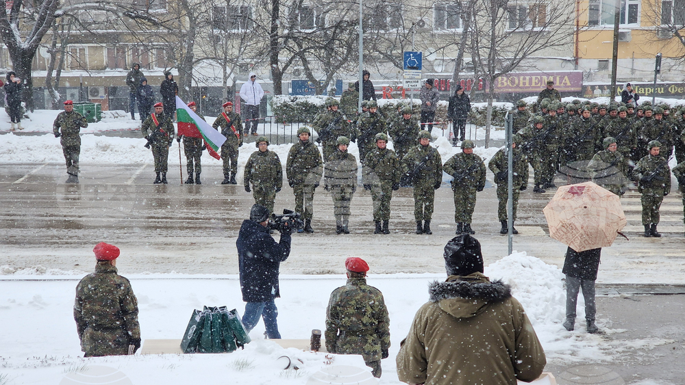 Шумен - стабилизиращи сили на НАТО - маневрена рота - посрещане
