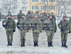 Шумен - стабилизиращи сили на НАТО - маневрена рота - посрещане