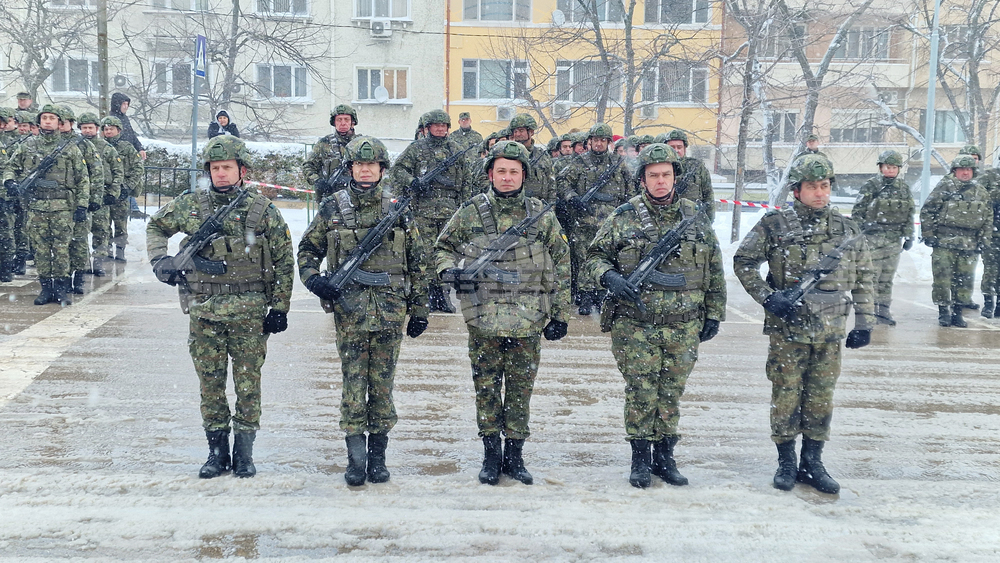 Шумен - стабилизиращи сили на НАТО - маневрена рота - посрещане