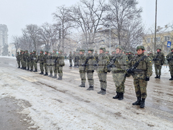 Шумен - стабилизиращи сили на НАТО - маневрена рота - посрещане