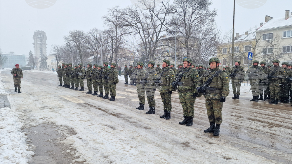 Шумен - стабилизиращи сили на НАТО - маневрена рота - посрещане