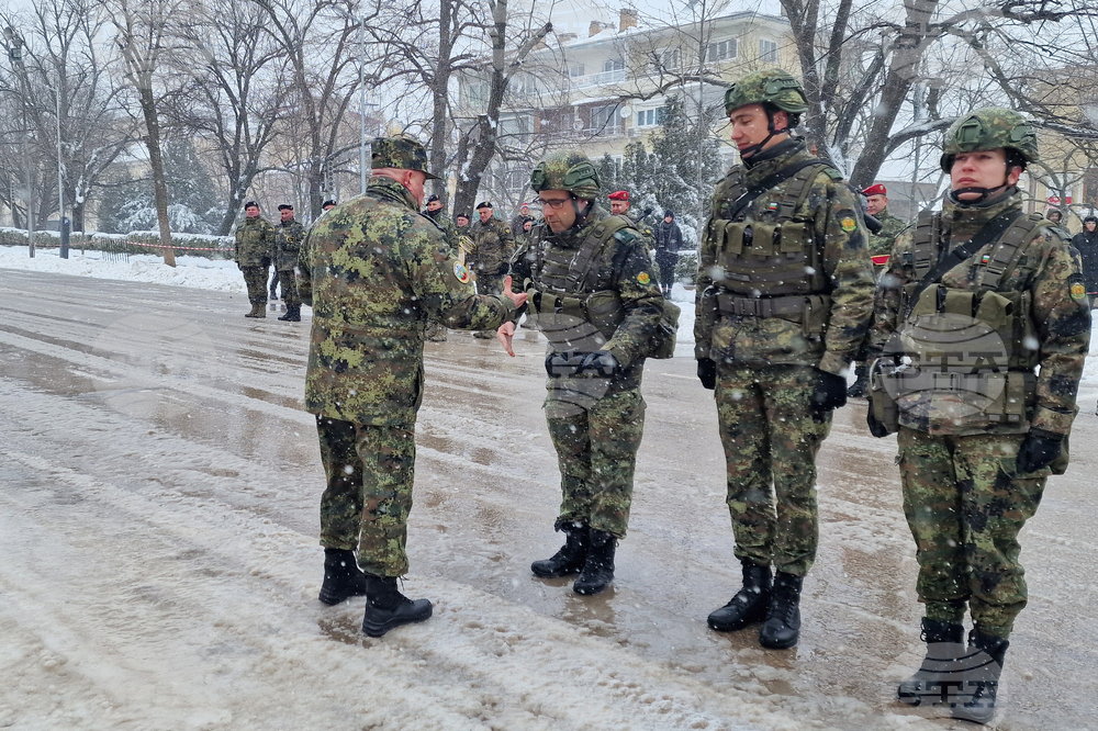Шумен - стабилизиращи сили на НАТО - маневрена рота - посрещане