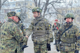 Шумен - стабилизиращи сили на НАТО - маневрена рота - посрещане