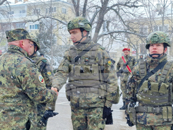 Шумен - стабилизиращи сили на НАТО - маневрена рота - посрещане