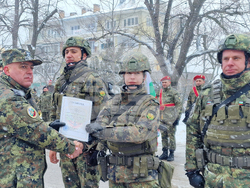 Шумен - стабилизиращи сили на НАТО - маневрена рота - посрещане