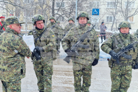 Шумен - стабилизиращи сили на НАТО - маневрена рота - посрещане