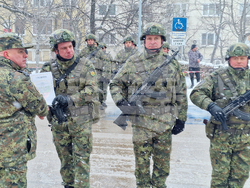 Шумен - стабилизиращи сили на НАТО - маневрена рота - посрещане