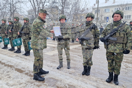 Шумен - стабилизиращи сили на НАТО - маневрена рота - посрещане