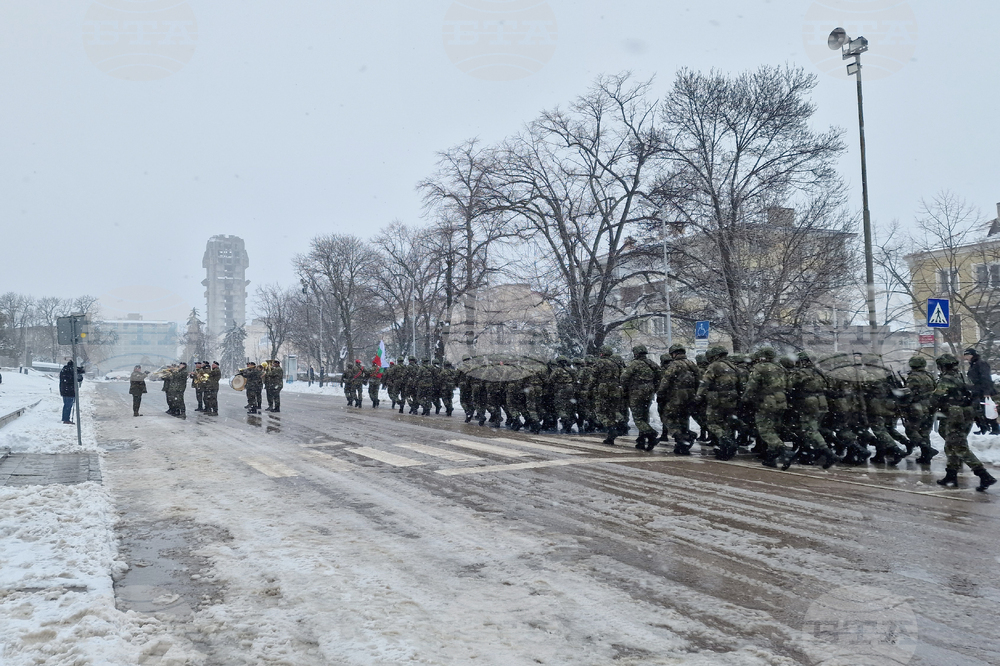 Шумен - стабилизиращи сили на НАТО - маневрена рота - посрещане