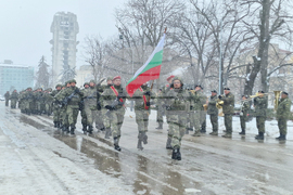 Шумен - стабилизиращи сили на НАТО - маневрена рота - посрещане