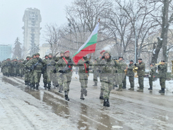 Шумен - стабилизиращи сили на НАТО - маневрена рота - посрещане