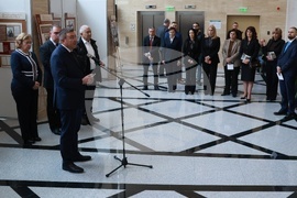 Народно събрание - паметник на Васил Левски - изграждане - изложба