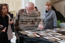 Народно събрание - паметник на Васил Левски - изграждане - изложба