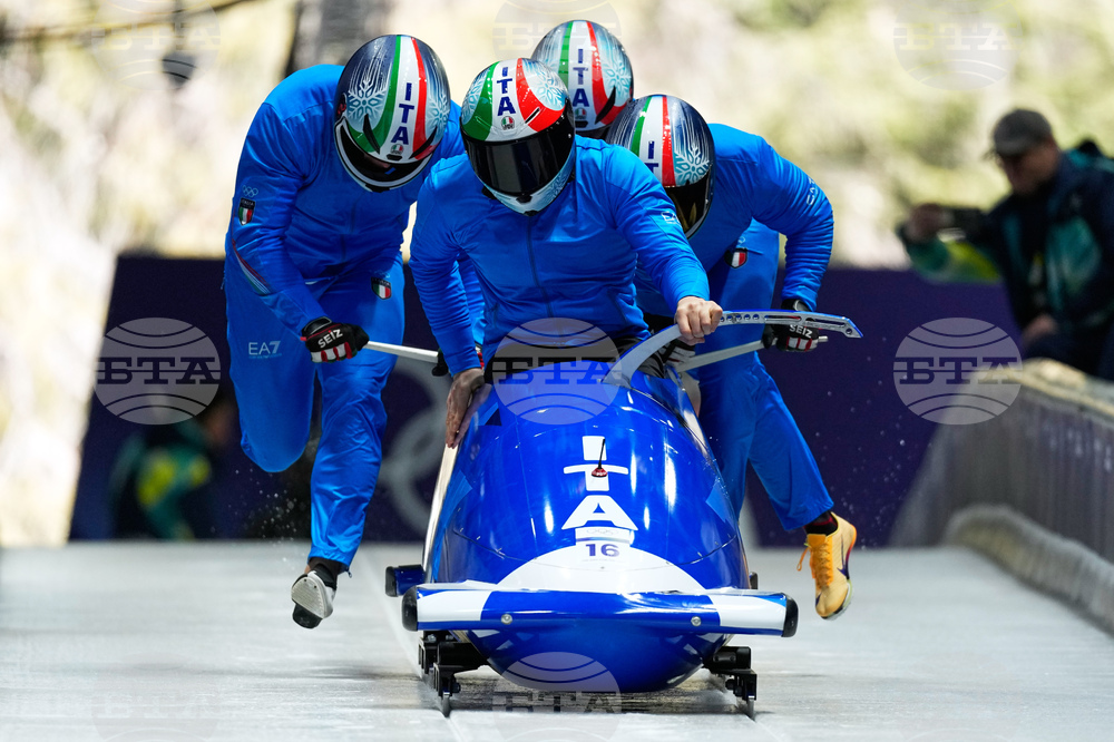 Milan Cortina Olympics Bobsled