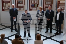 Народно събрание - паметник на Васил Левски - изграждане - изложба