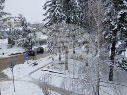 Омуртаг - снеговалеж - обстановка