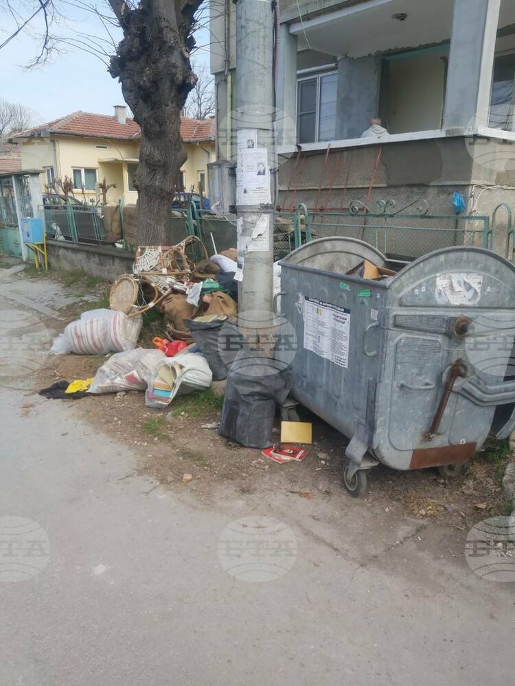В Търговище санкционират за изхвърлени обемни отпадъци в и до контейнери за смет