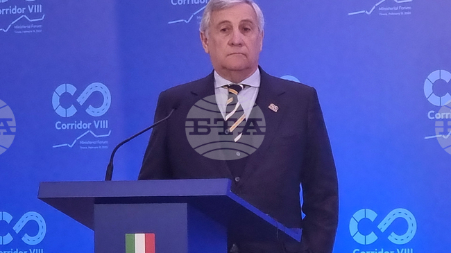 Western Balkans Are Strategic Priority for Italy, Says Italian Foreign Minister Tajani at Corridor VIII Meeting