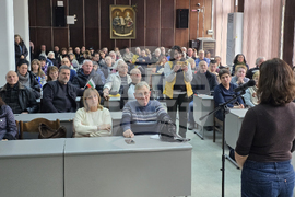 Сливен - протест в защита на отец Иван