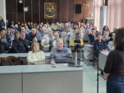 Сливен - протест в защита на отец Иван