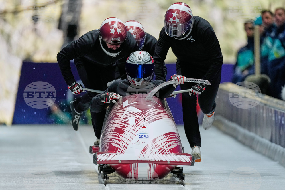 Milan Cortina Olympics Bobsled