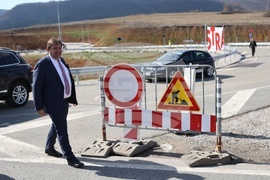 Село Калотина - автомагистрала "Европа" - пътен участък - инспекция