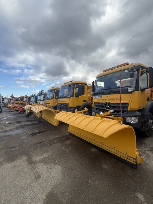 Спаси София: Новата сметопочистваща техника на Софекострой е тук