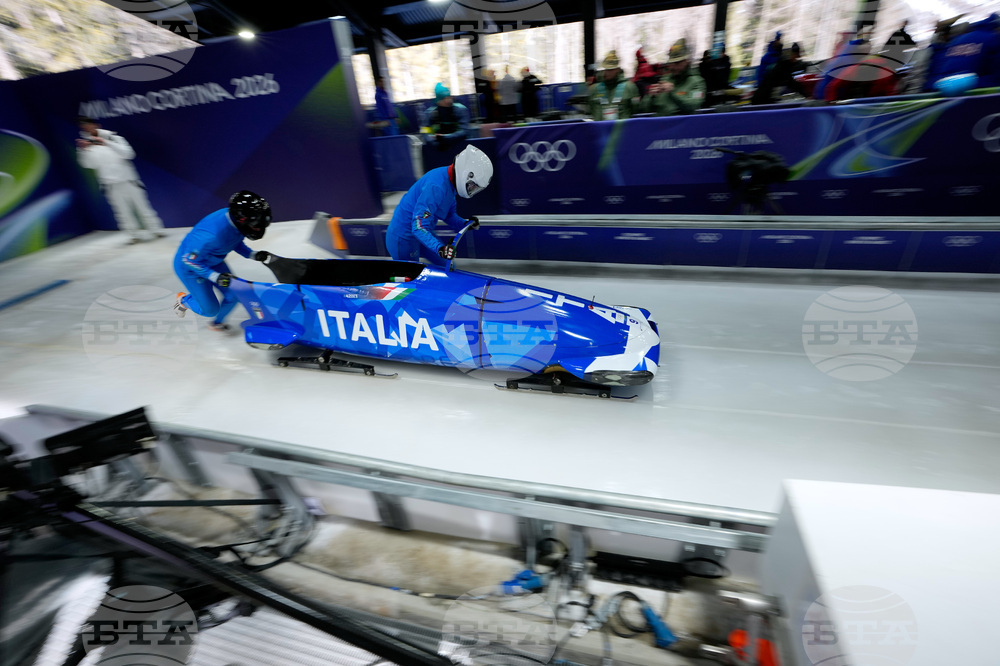 Milan Cortina Olympics Bobsled