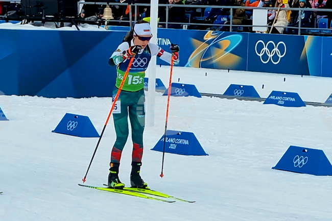 Милена Тодорова след женската щафета по биатлон на Олимпиадата в Милано-Кортина: "Много съм доволна, особено по трасето"