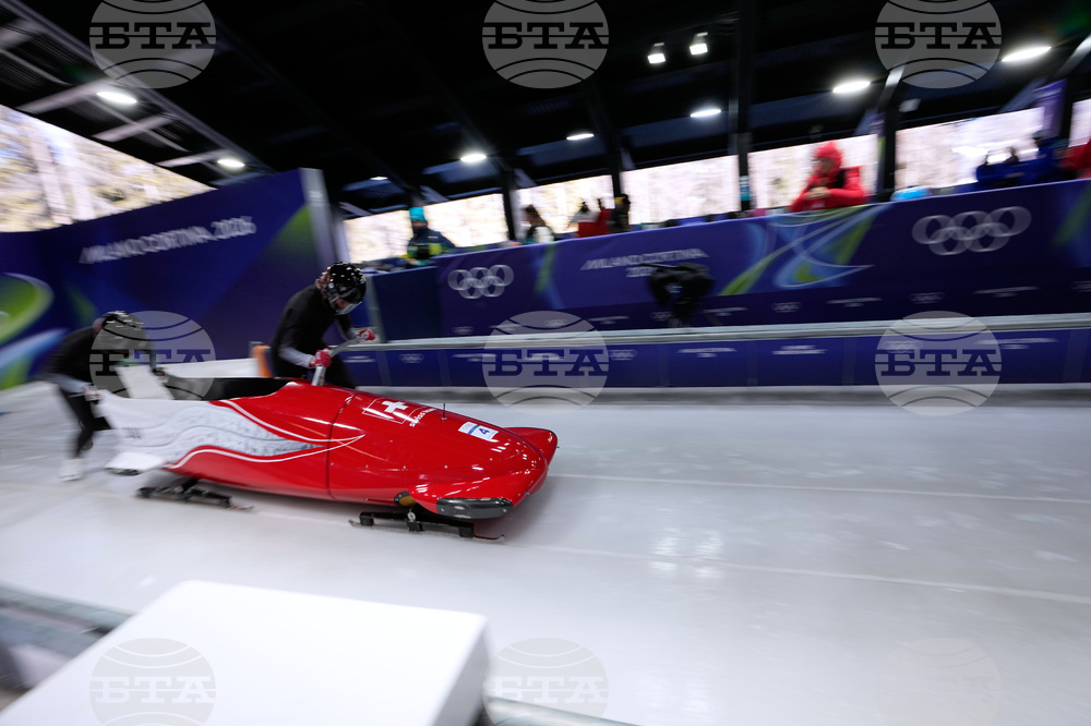Milan Cortina Olympics Bobsled