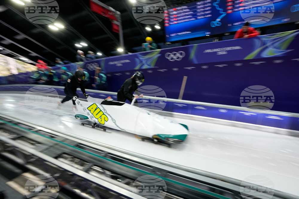 Milan Cortina Olympics Bobsled