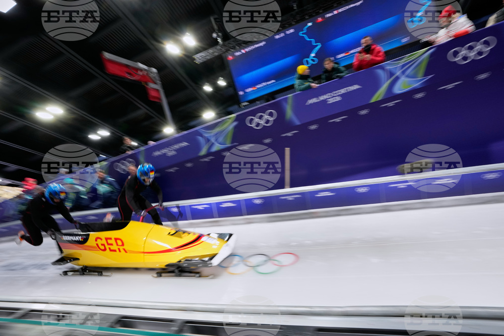 Milan Cortina Olympics Bobsled