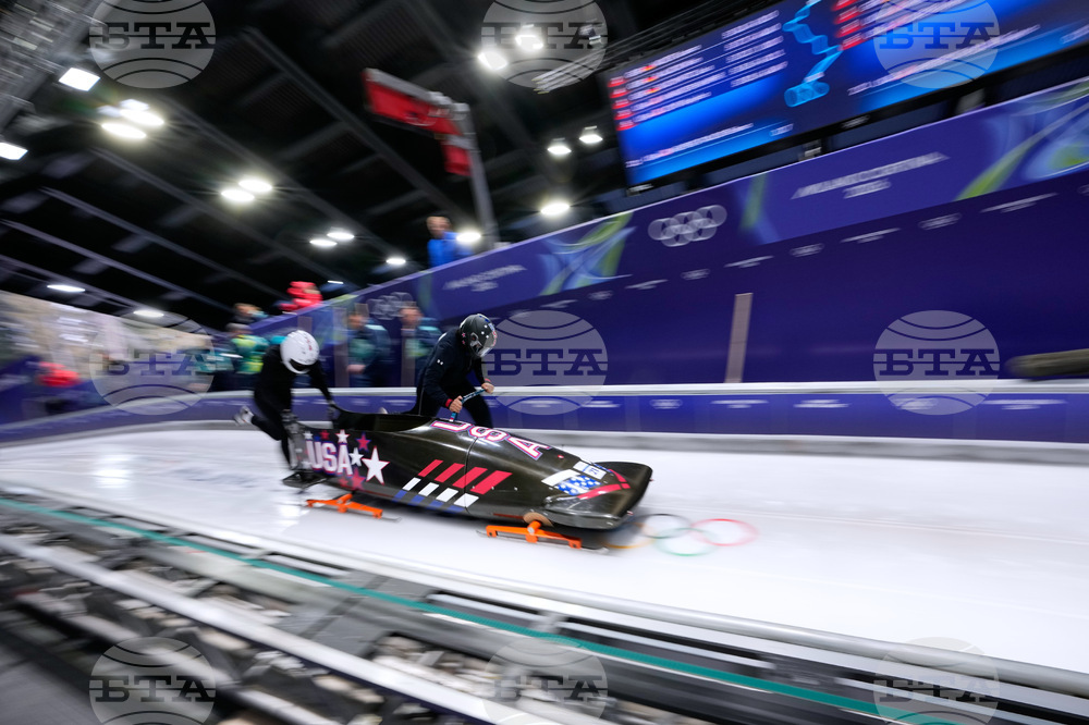 Milan Cortina Olympics Bobsled