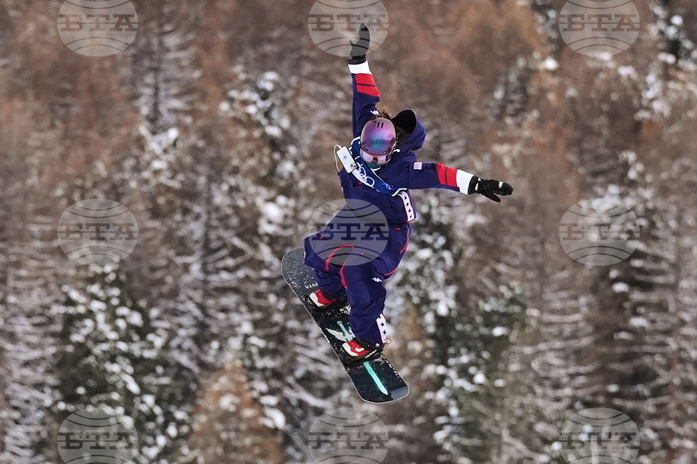 APTOPIX Milan Cortina Olympics Snowboard