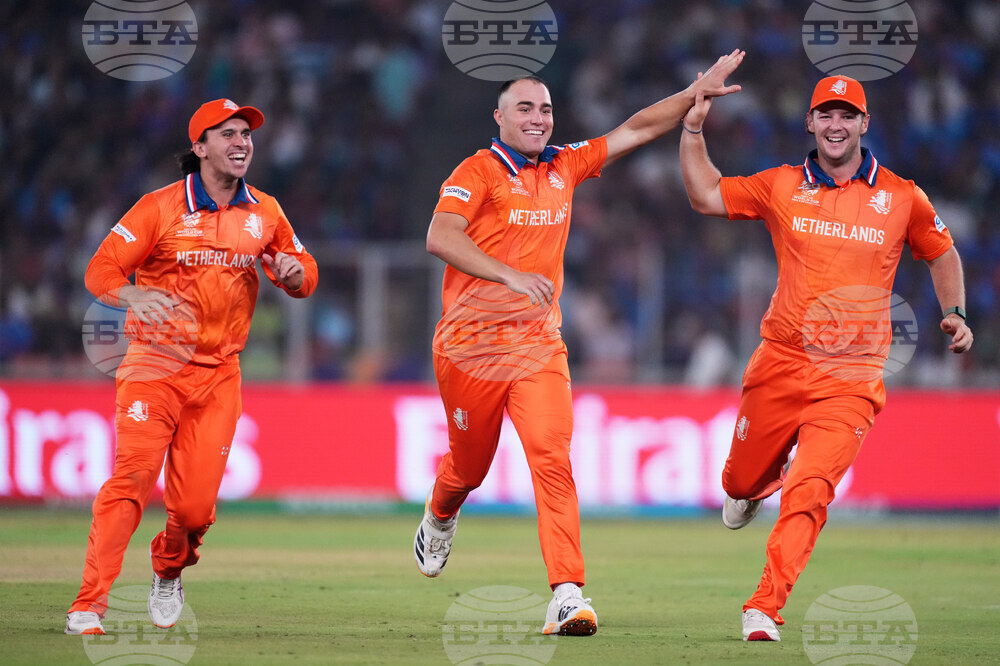 APTOPIX India Netherlands T20 WCup Cricket