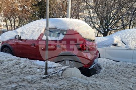 Букурещ - сняг