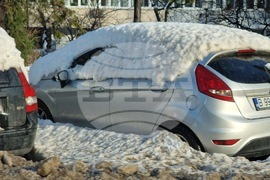 Букурещ - сняг