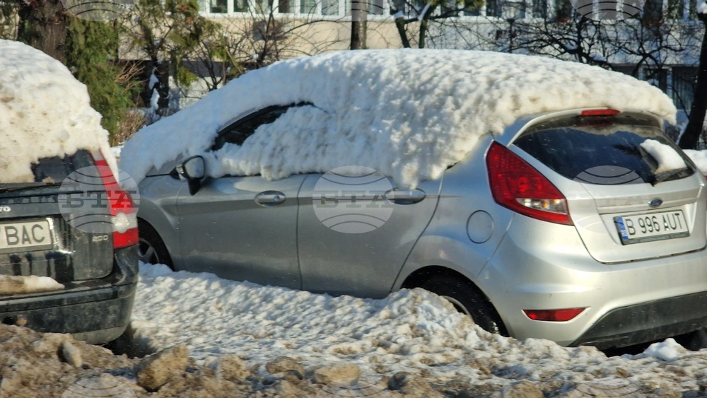 Букурещ - сняг