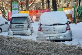 Букурещ - сняг