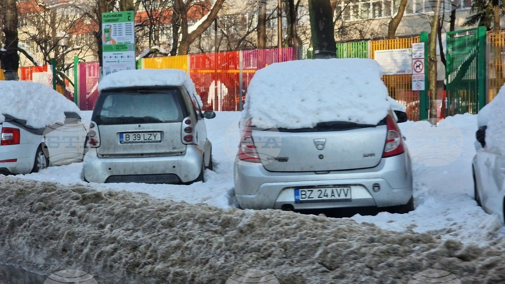 Букурещ - сняг