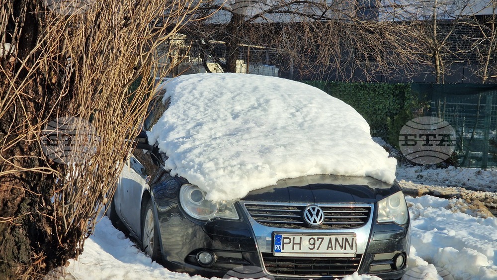 Букурещ - сняг